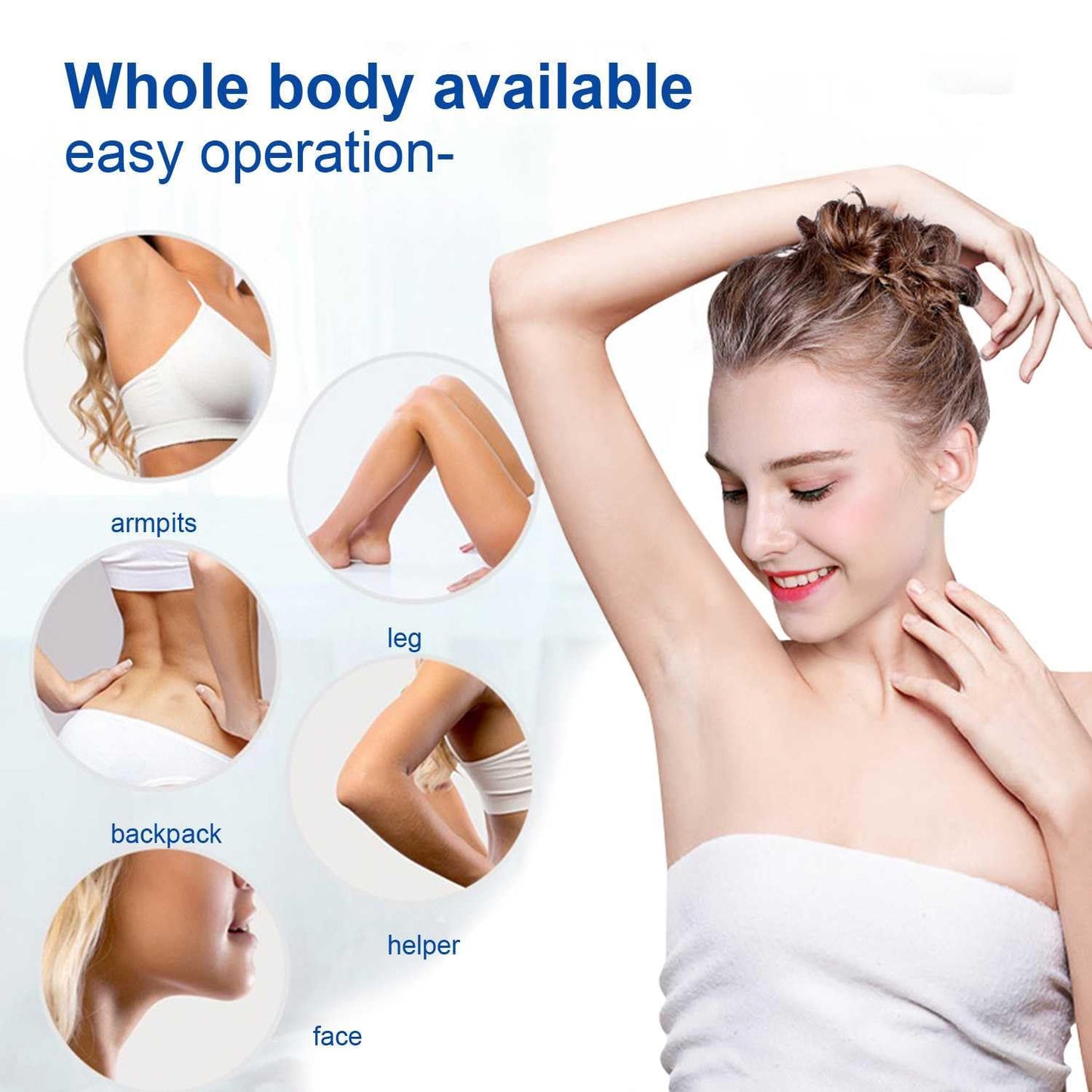 Hard Wax Beans for Hair Removal Starter Kit