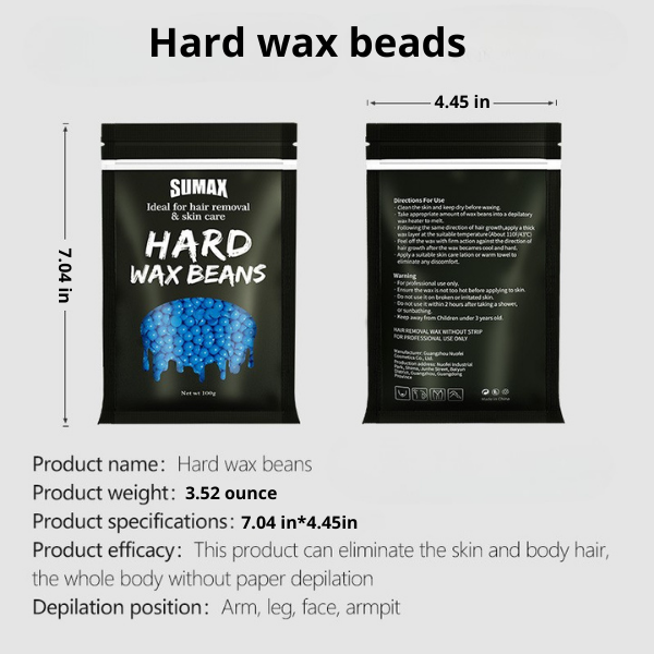 Hard Wax Beans for Hair Removal Starter Kit